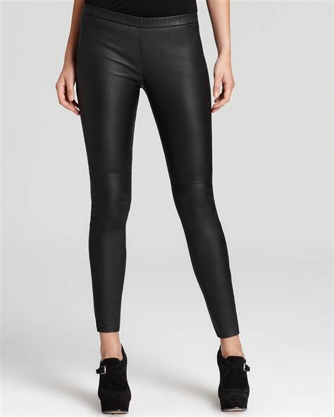 michael kors leather leggings.